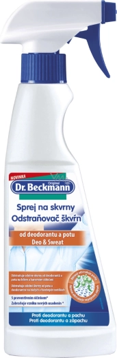 Traipu noņēmējs dezodoranta un sviedru traipiem 250 ml DR. BECKMANN
