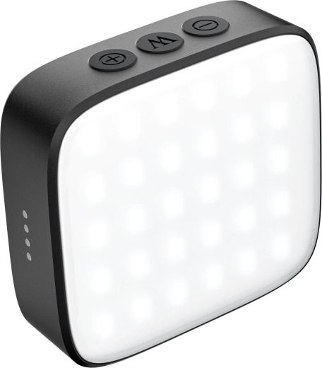 Kempinga LED gaisma WUBEN F5 ar powerbanku 500 lm, pelēka