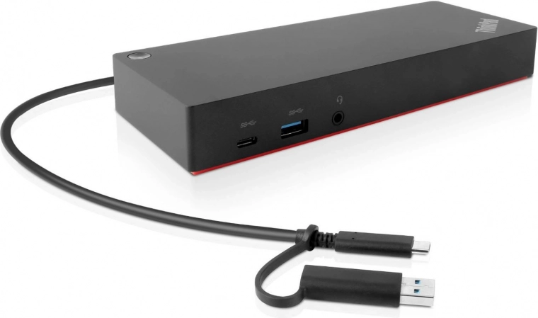 Dokstacija Lenovo ThinkPad Hybrid USB‑C ar USB‑A