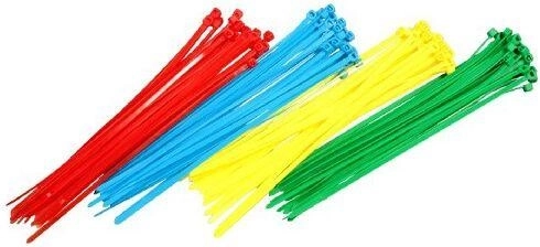 Neilona savilcējstieņi 200 × 3,6 mm – krāsu mikss, 100 gab.