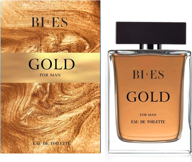 Vīriešu tualetes ūdens BI-ES Gold 90 ml