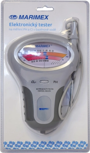 Elektroniskais pH un brīvā hlora testers baseinam