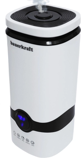 Ultrasonic mist for even humidification