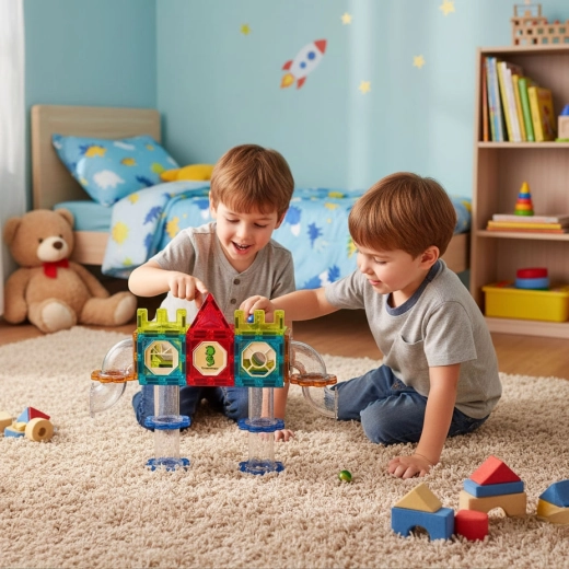 Radoša izklaide mazajiem būvētājiem