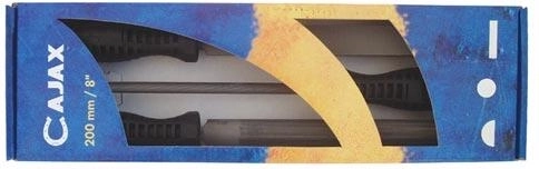 Vīļu komplekts 250 mm, 3 daļas, krusteniskais zobiņš