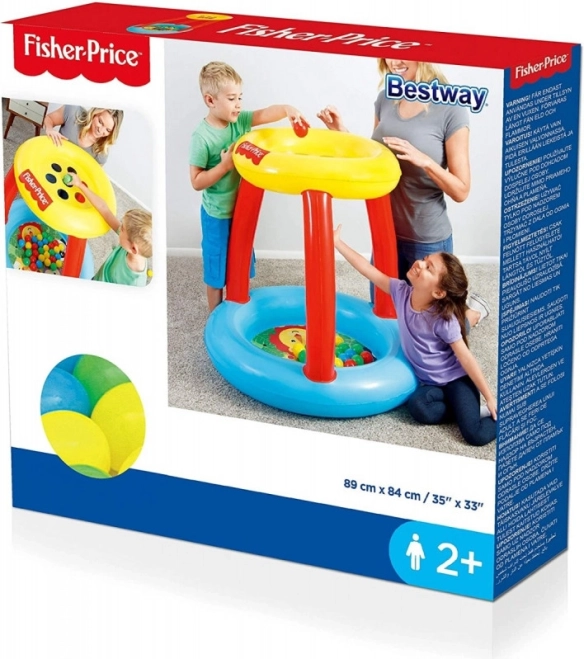 Piepūšamais baseiniņš ar nojumi Fisher-Price