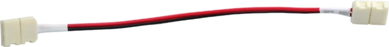 Solight savienojuma kabelis vienkrāsainām LED lentēm 10 mm, aizspiežamie konektori, 15 cm - 1 gab.