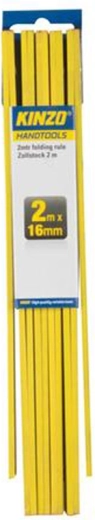 Salokāms mērlente 2 m 16 mm Kinzo