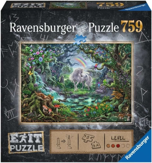 Ravensburger puzle Exit: Vienradzis 759 gab.