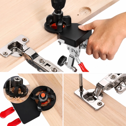 Stable guidance using three bearings