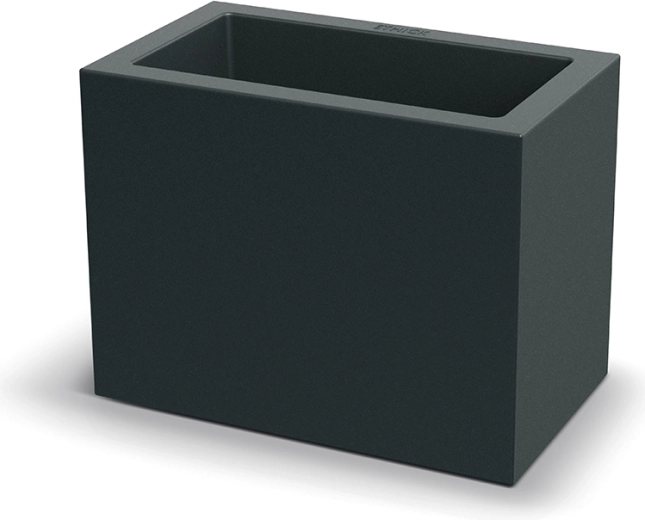 Puķu kaste Geneca Case tumši pelēka 58 cm