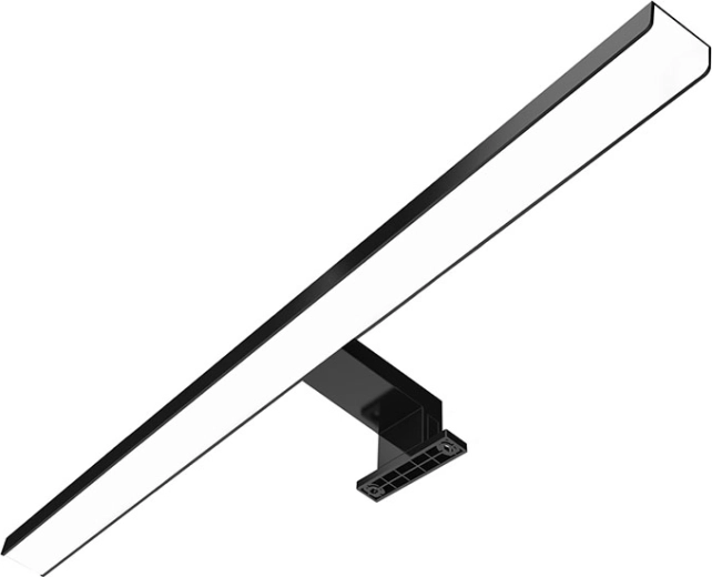 Solight LED vannas istabas apgaismojums virs spoguļa 3 vienā, 60 cm, 12 W, 4000 K, melns