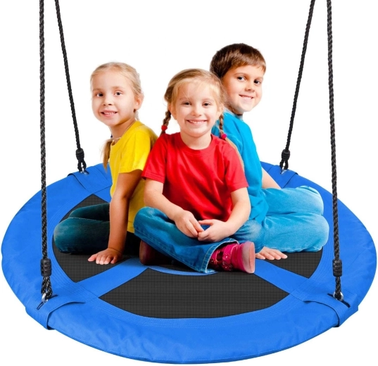 Garden swing Stork’s Nest XL 100 cm blue - 1 piece