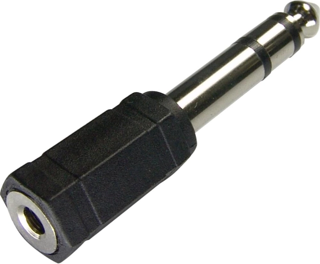Sencor audio adapteris no 6,35 mm stereo jack uz 3,5 mm stereo jack ligzdu