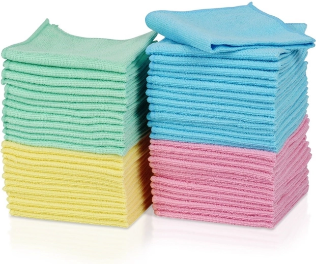 Mikrošķiedras virtuves dvieļi 30 × 30 cm, 50 gab.