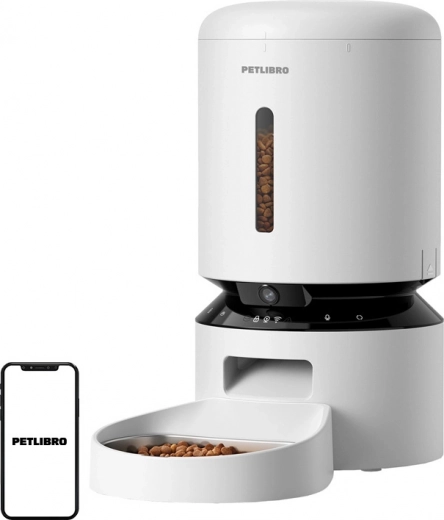 Petlibro Granary barības dozators ar kameru 5 l, balts