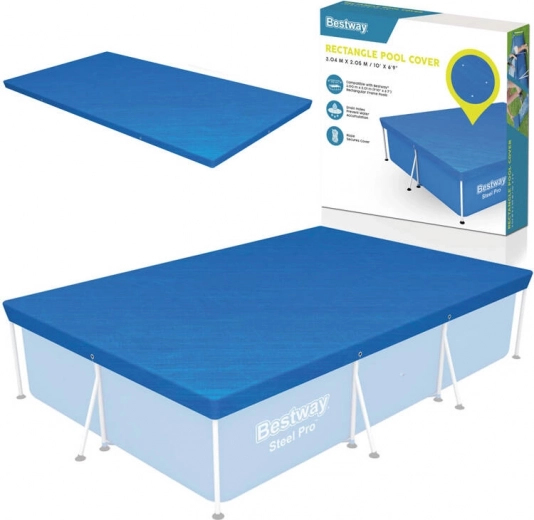 Bestway baseina pārsegs ar metāla rāmi