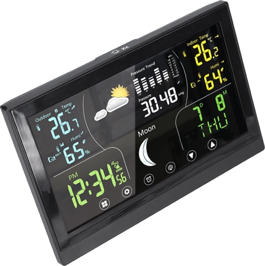 Color display with touch control