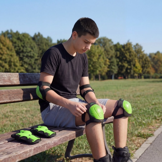 Secure fit with hook-and-loop fasteners