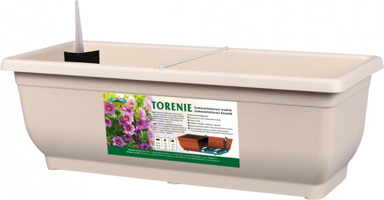 Pašlaistoša balkona kaste Torenie Modern 50 cm gaiši brūna