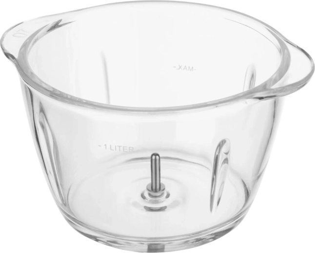 1-litre glass container