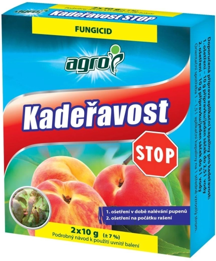 Stop persiku lapu čokurošanās 10 g + 10 g – divfāžu aizsardzība