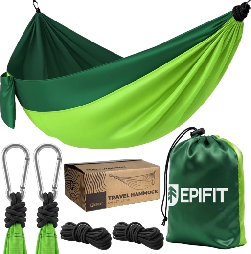 Tūristu šūpuļtīkls CALM green