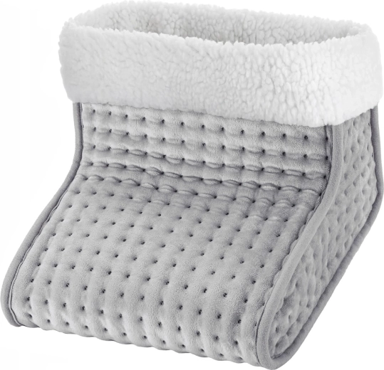 Soft heated boot for comfortable warming