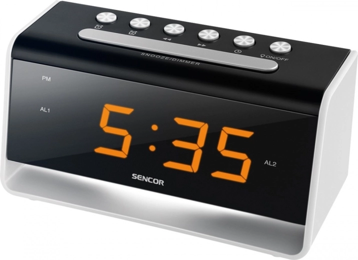 Modinātājpulkstenis ar nakts apgaismojumu SDC 4400 LED