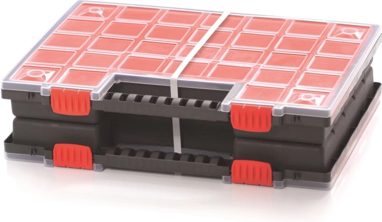 Plastic Organizer NORB DUO with 2 Detachable Cases and 21 Boxes