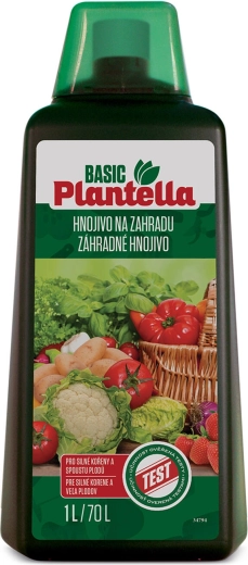 Šķidrs biostimulējošs mēslojums dārzeņiem un dārzam 1 l Plantella Basic