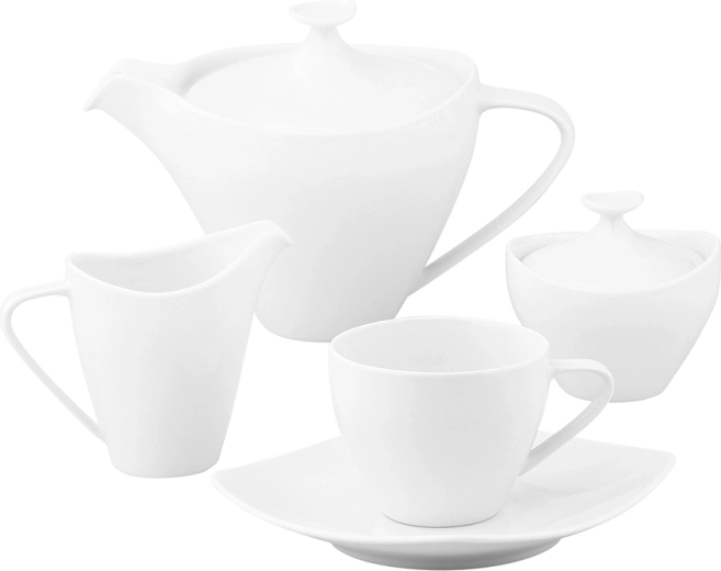 Pilns servīzes komplekts 6 personām (21 daļa)