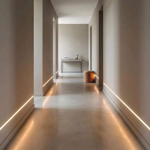 Elegant LED strip covering