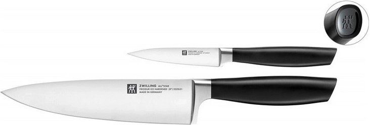 Set of 2 All Star Knives Black