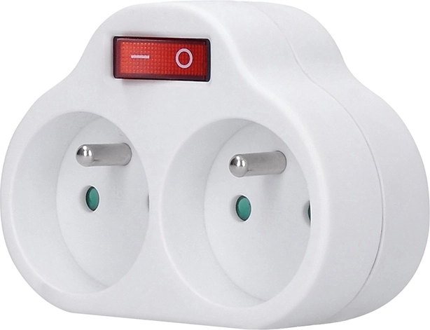 Two sockets in a compact design