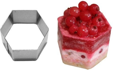 Sešstūra formiņa mini kūciņām Semifreddo
