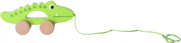 Wooden Pull-Along Crocodile Tooky Toy