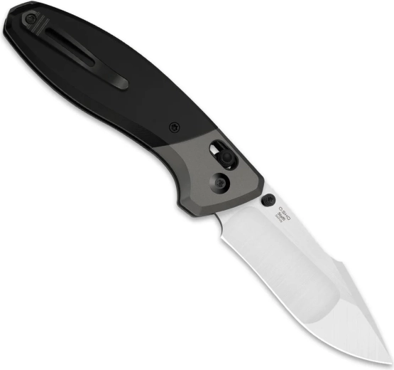 Smooth one-handed opening and secure lock-up