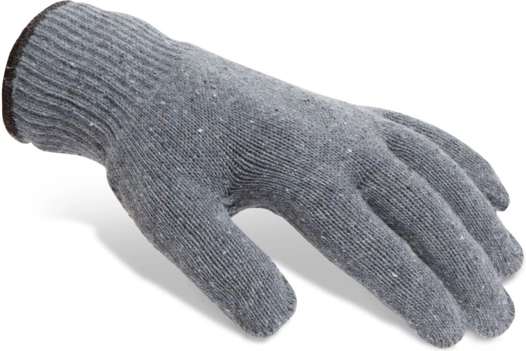 Non-Slip Cotton Gloves L