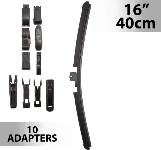 Carguard logu tīrītājs 40 cm ar 10 adapteriem