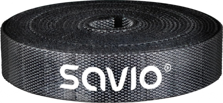 Kabeļu organizators Savio Velcro 5 m