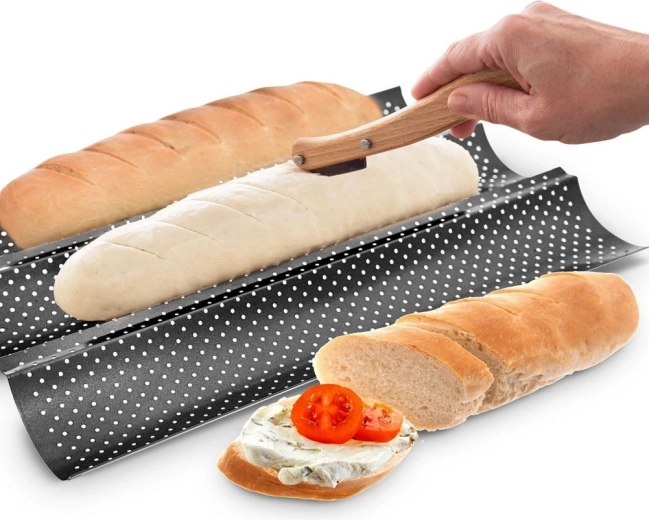 Ideāli piemērots bagetēm un maizei