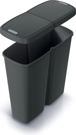 Prosperplast Compacta Q Duo atkritumu tvertne 50 l atkritumu šķirošanai