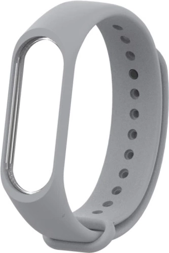 Silikona siksniņa XIAOMI Mi Band 3/4 – pelēka