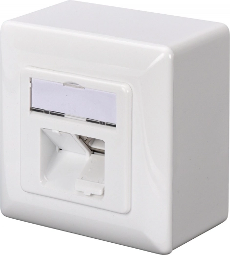 Ekranēta sienas tīkla ligzda CAT 6A 2x RJ45