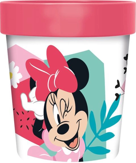 Plastmasas krūzīte MINNIE ar neslīdošu pamatni 260 ml