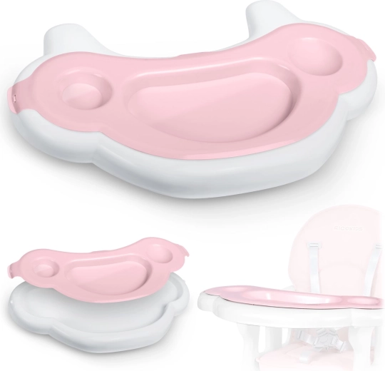 Pink tray for Ricokids Sinco high chair