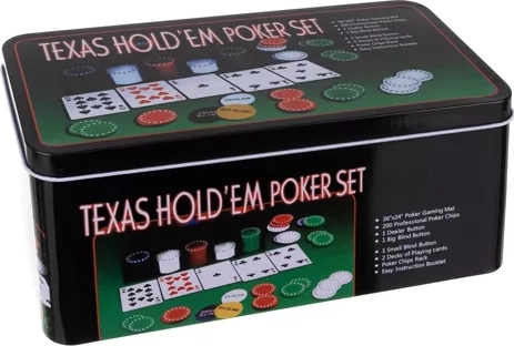 Pilns aprīkojums Texas Hold'em