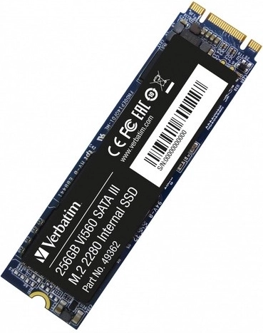 Verbatim vi560 internal SSD 256 GB M.2 2280 SATA - 1 piece