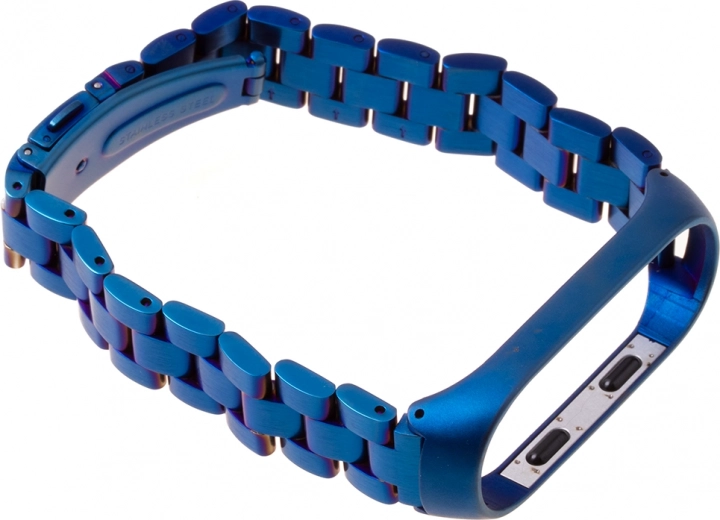 Metāla siksniņa XIAOMI MI BAND 3/4 – zila